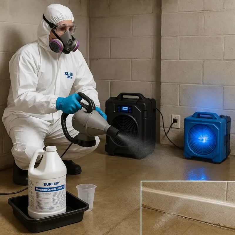 Sanitization and Odor Removal process in Mascot, TN
