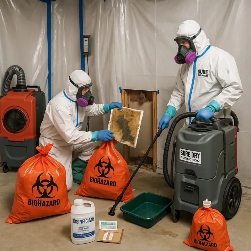 Contaminated Water Handling Protocols process in Mascot, TN